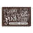 Man Cave Brown Leather Personalized Canvas-105299245