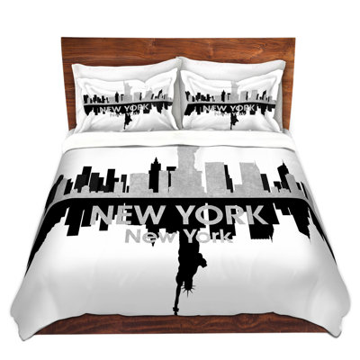 City IV New York Modern & Contemporary Duvet Cover