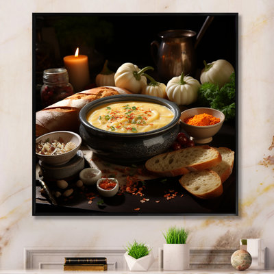 Hearty Soup II sur impression sur toile