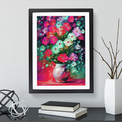 Vase Of Flowers No.2 - Single Picture Frame Painting