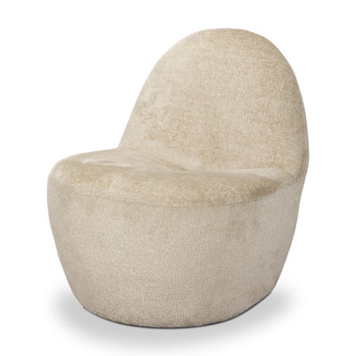 Modern Boucle/Chenille Lounge chair