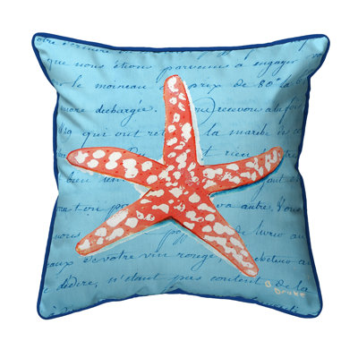 Housse de coussin d'extérieur carré Starfish