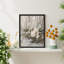 Aquarelle, rose, bouquet de fleurs, art mural, impressions florales botaniques-93487857-93487856