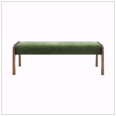 Banc long rembourré 50,25 po