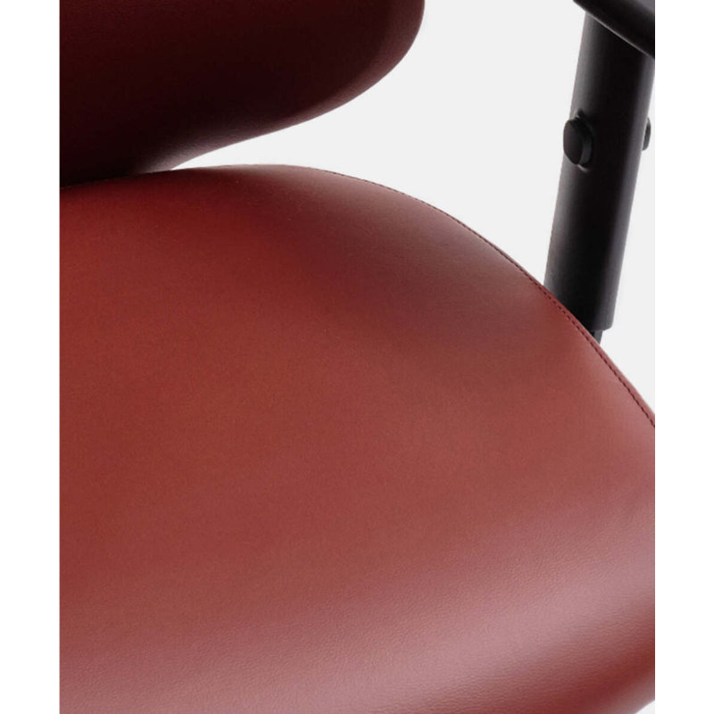 Daily Chair, Mahogany, Black