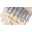 Applique murale en verre 2 lumières Transitional-67987323