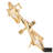 1.75'' Crystal Sports Holiday Shaped Ornament