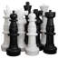 37" Giant Plastic Chess Pieces