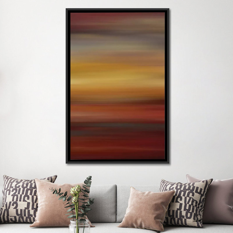 « prophecy ii », impression sur toile, H 26 po x l 18 po x P 1,5 po, Toile avec cadre flottant noir, Pas de tapis