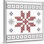 Impression de flocons de neige sur toile-738172592-738172598