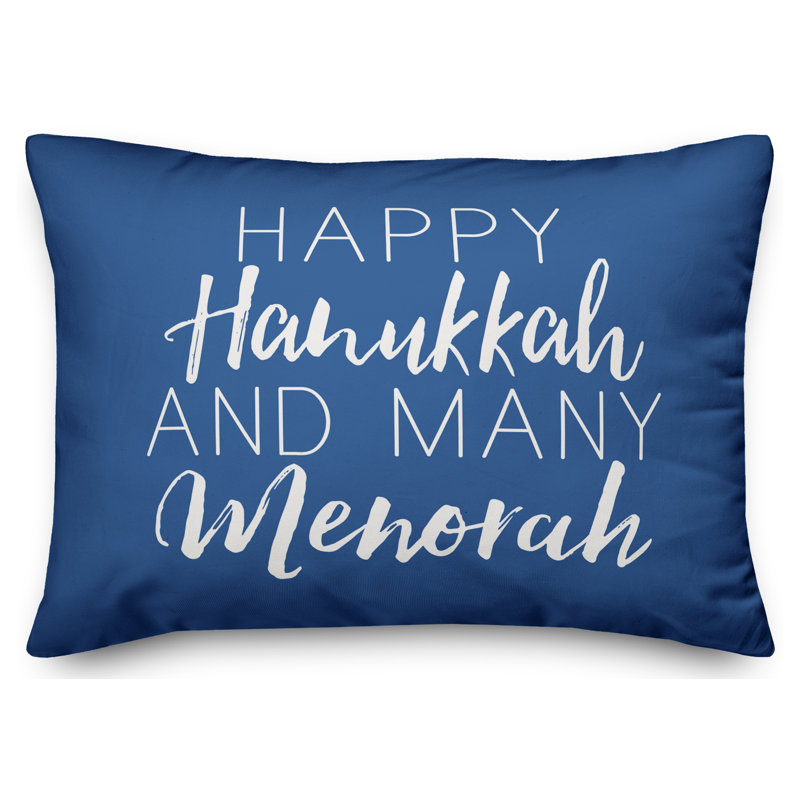  Coussin Many Manyorah, Housse de coussin seulement - sans coussin
