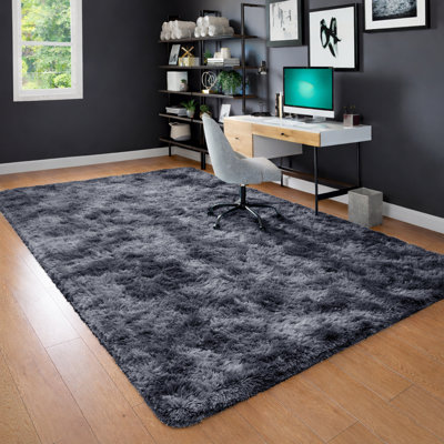 Rectangle Shaggy Washable Area Rug