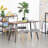 Upholstered Counter Stool with Metal Frame