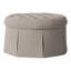 Alma 35" Tufted Round Cocktail Ottoman-753803669