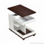 Table de bout moderne rotative à 360 ° avec roulettes et plateau relevable pour une utilisation flexible-114674419