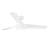 56 In.Intergrated LED Ceiling Fan with White ABS Blade