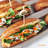 CHEFMADE 15 Inch 3-Wave Perforated Baguette Pan, Multi-Purpose Long Tart Mould for Baking