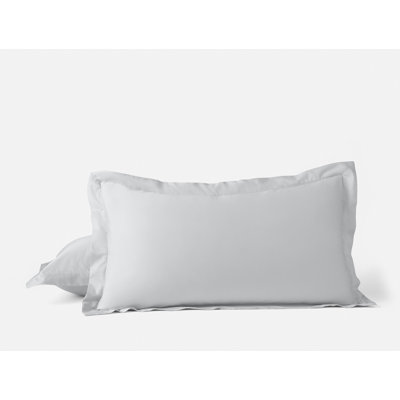Taie décorative en satin de coton organique Cloud