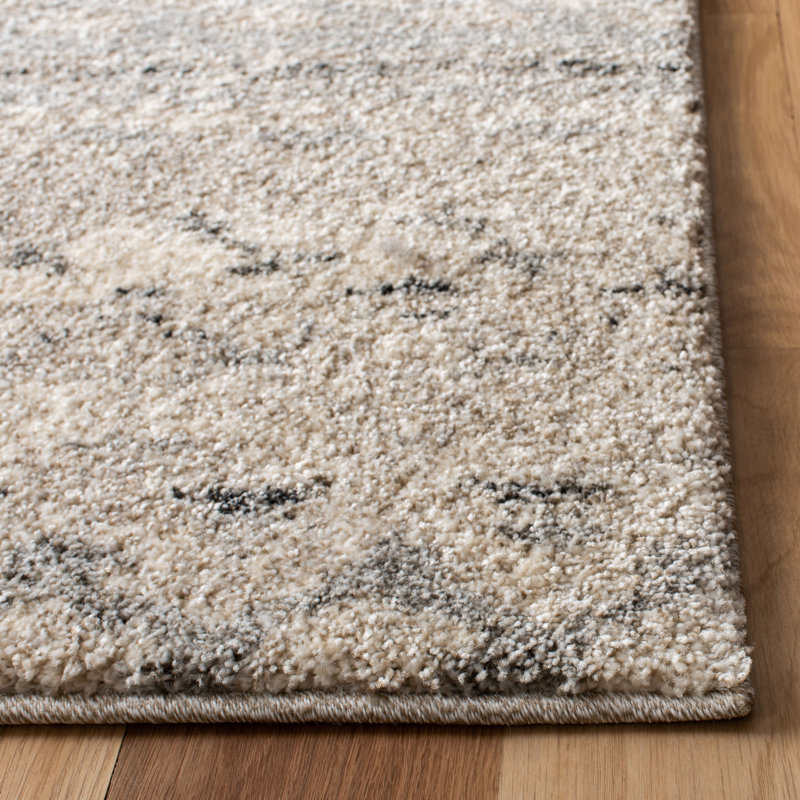 Sabang Retro Performance Abstract Rug, Rectangle 8' x 10'