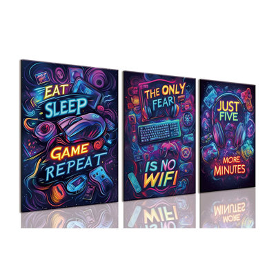 3 Piece Wrapped Canvas Print