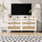 6 Drawer Dresser with Metal Handle and Wood Legs for Hallway-106372691-113915336