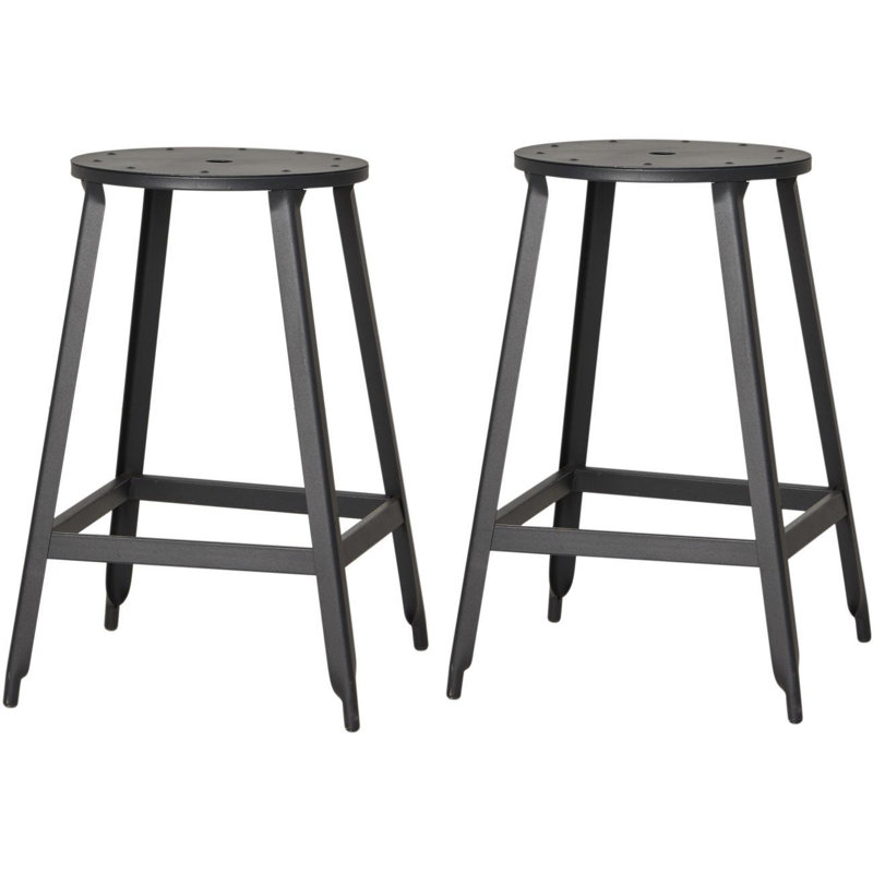 Titus Counter Stool with Metal Frame
