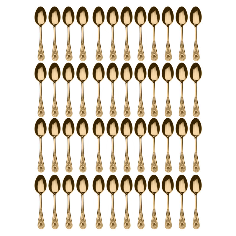 Diana Coffee Spoon, Gold