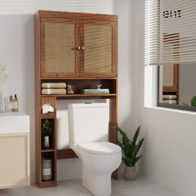 Armoire de rangement au-dessus de la toilette Chahat