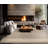 Modern Minimalist Wool Oriental Area Rug in Multi Sizes Moss Hand Tufted-1391792090