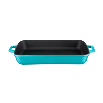 LAVA Enameled Cast Iron Rectangle Roasting Pan