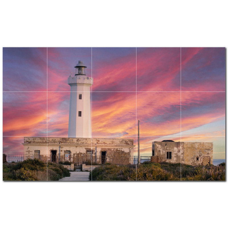 Murale décorative en céramique 4,25 po x 4,25 po