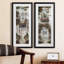 Cadre photo, ensemble de peintures sur papier-62632617