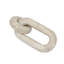 6.5X3X1" Small Decorative Two-Link Marble Chain With Elegant Cream Finish