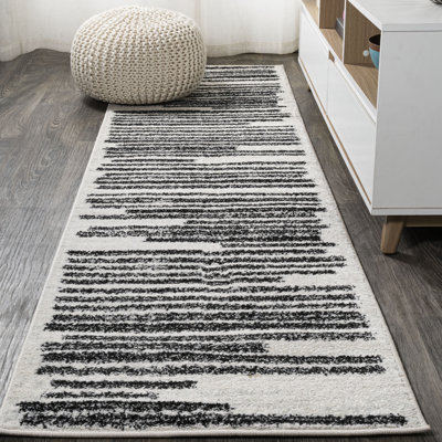 Tapis crème / noir Augie