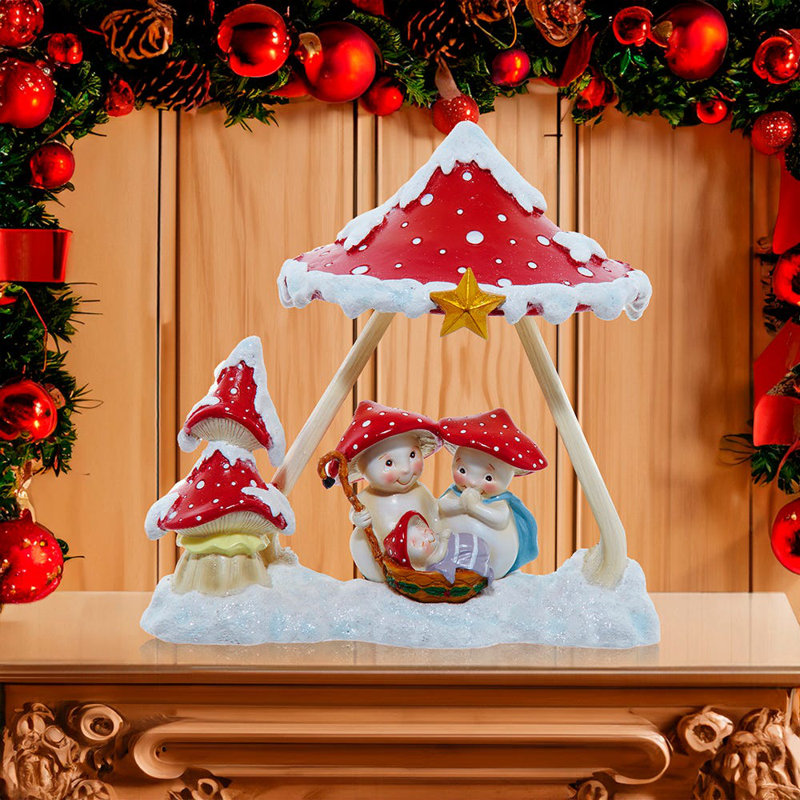 Table de crèche de Noël de 7,3 pouces Kurt Adler