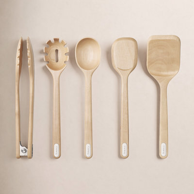 Caraway 5Pc Wooden Utensil Set