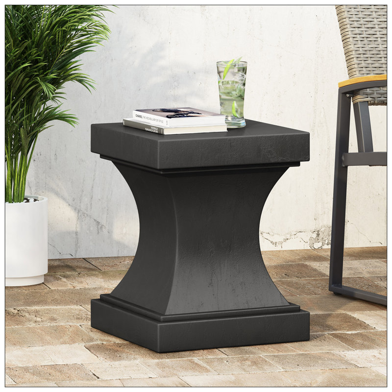 Table d'appoint Athena, Noir