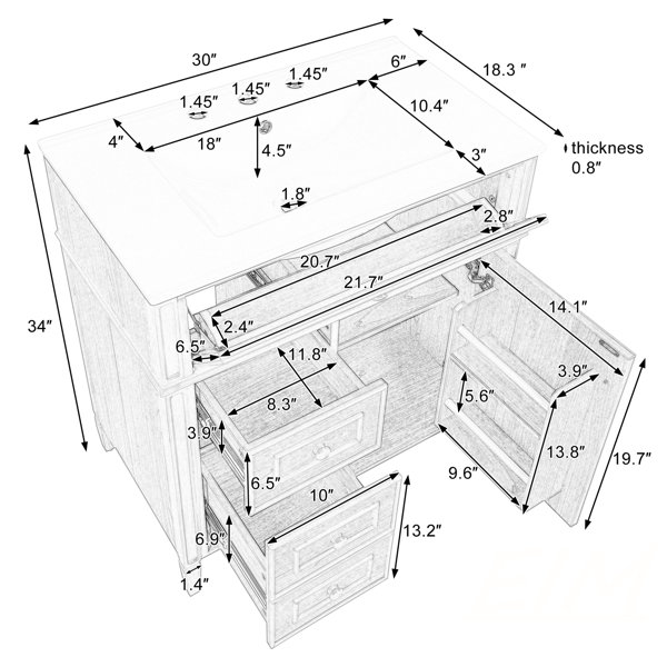 Dimensions du produit
