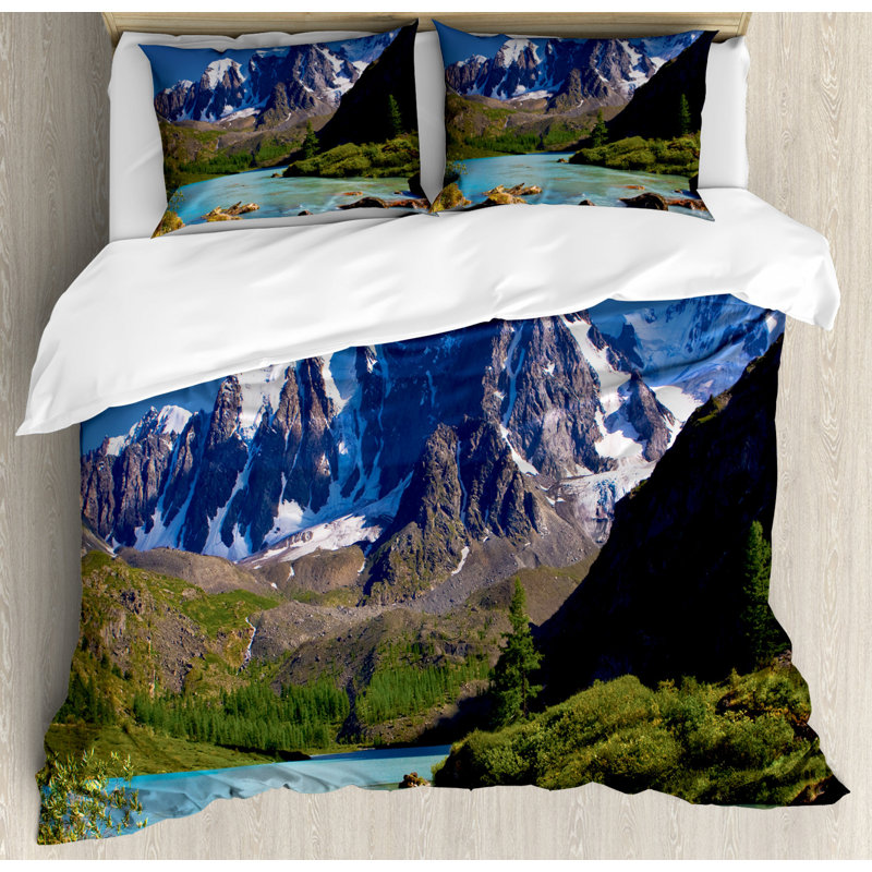 Rustic Polyester Duvet Cover