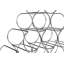 Coen Tabletop Wine Bottle Rack in Silver
