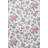 Blue Red Themed Ivy And Flower Patterned Modern Decorative Carpet-97485854