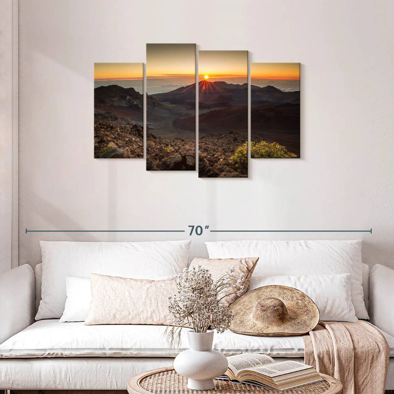 Alvord Haleakala Sunset Rays, 27" H x 43" W