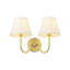 Applique murale en tissu 2 lumières-769014364-769014365