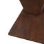Table d'appoint géométrique Mgo, couleur brun foncé-947215560