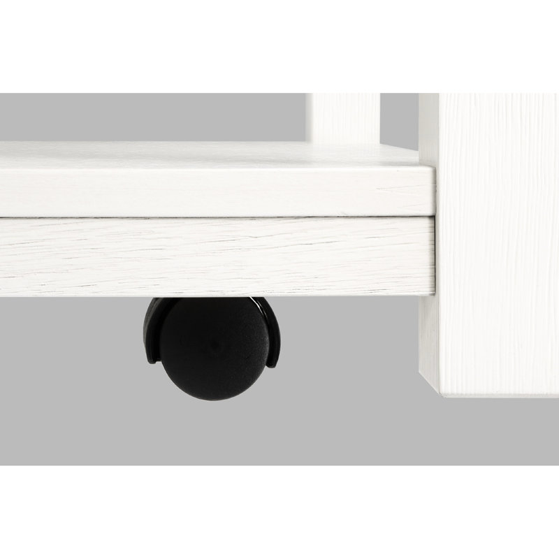 Table basse rectangulaire en bois brun et blanc, pièce essentielle de salon moderne, aspect blanc