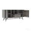 Buffet en bois d'acacia gris