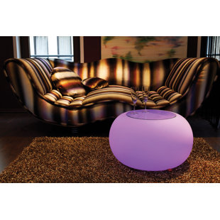 Side Table with LED lighting