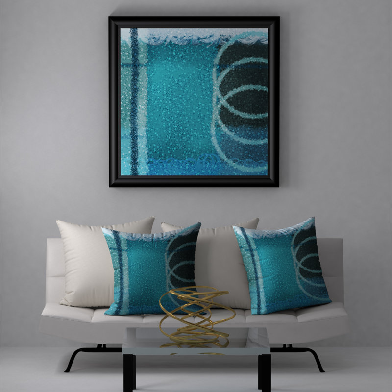 Housse de coussin carrée/insert, 20 po X 20 po