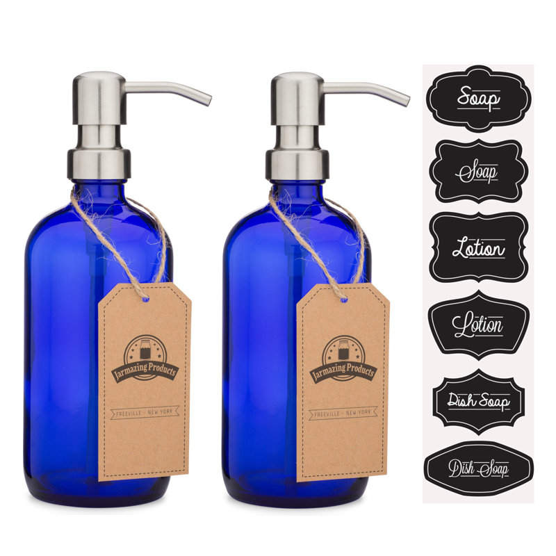 Bathroom Accessory, Stainless Steel/Blue