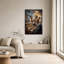 «African American Choir Singing at Upright Piano», art mural sur toile-1728768888
